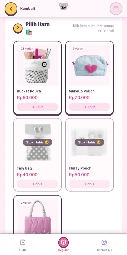 Sajangneeds × Kiyoo — Catalog + variants
