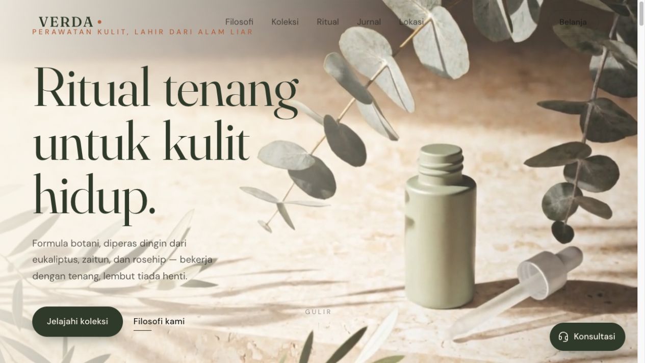 Preview website VERDA